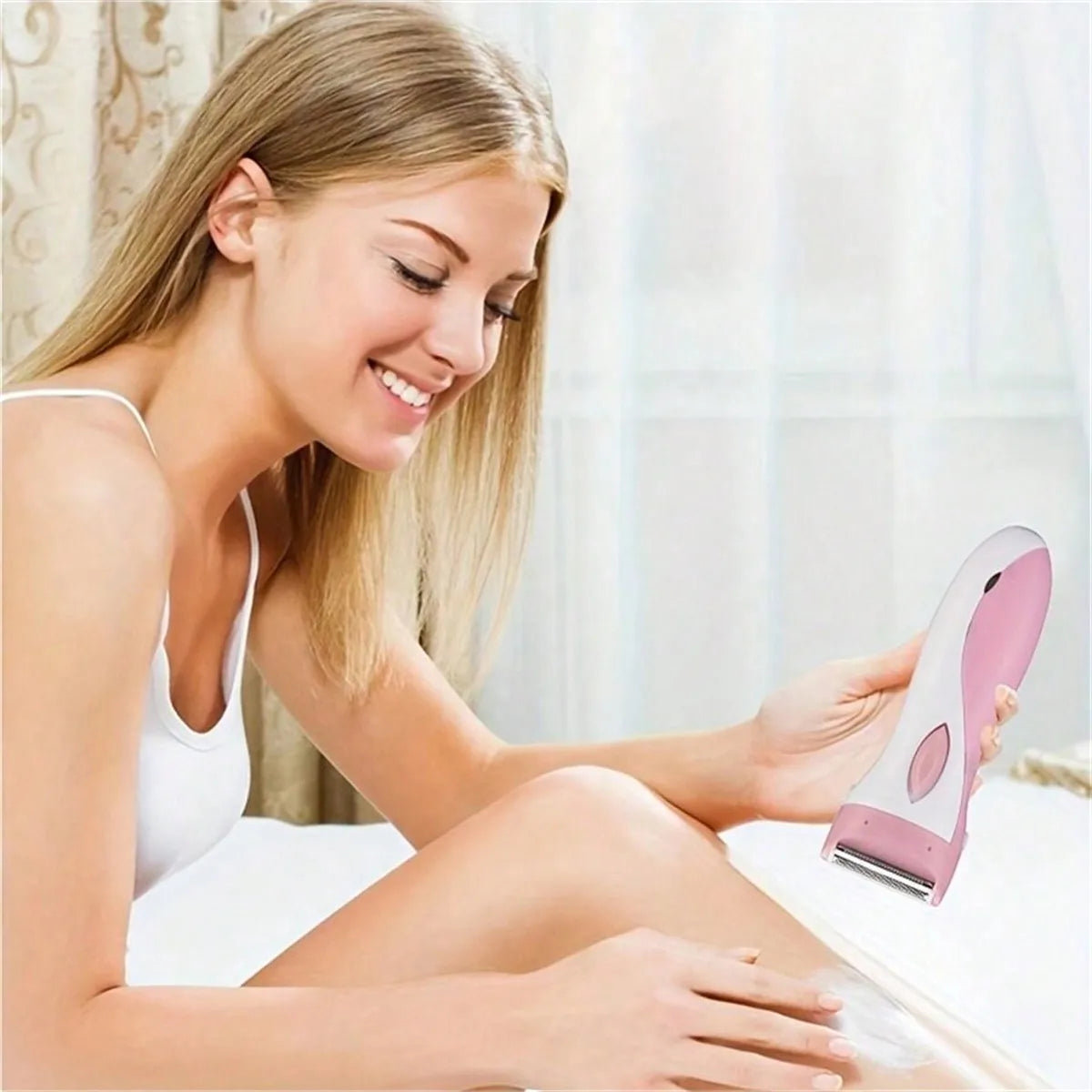 Women's Electric Razor - USB Electric Lady Shaver, Ladies Epilator Razor, Foil Shaver With Stainless Steel Blade WTN Essentials