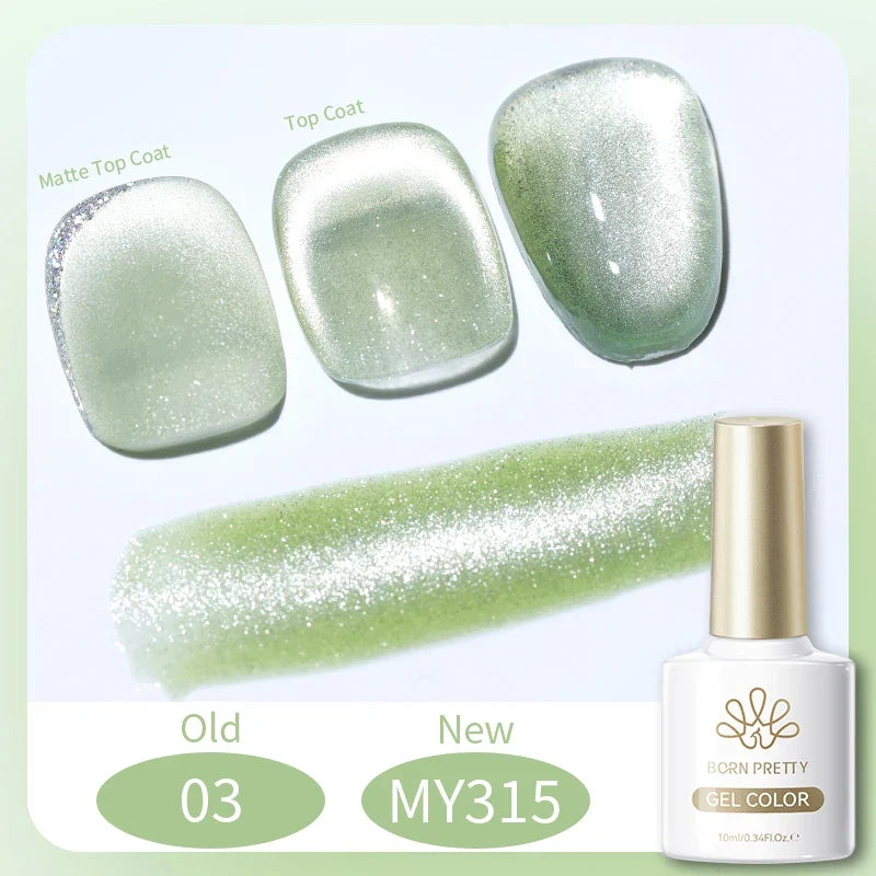 BORN PRETTY 117 Colors Cat Magnetic Gel Nail Polish 10ml Full Coverage Varnish Semi Permanent Super Gorgeous Nails Manicure Blushimmer