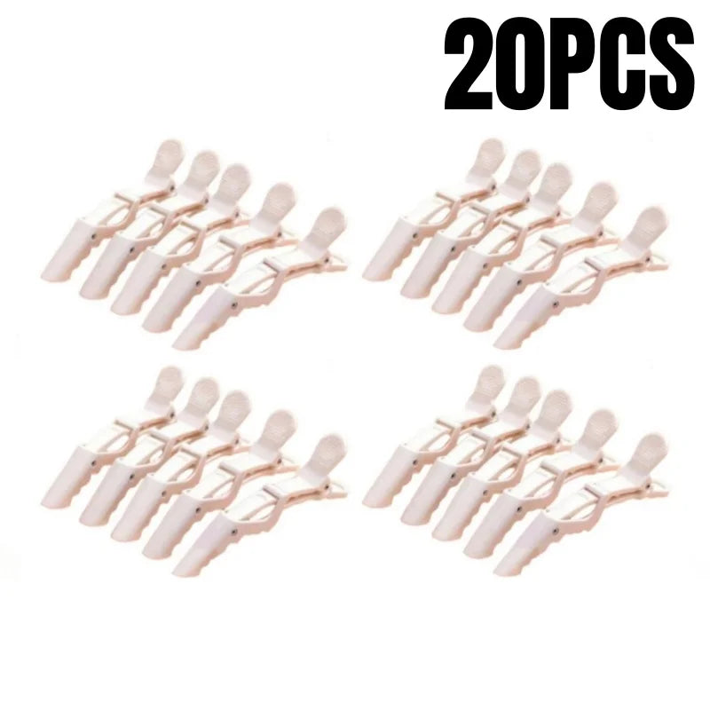 5-30Pcs Alligator Hair Clips Hairdressing Clamps Plastic Hair Claw Professional Barber Salon Styling Hairpins Hair Accessories