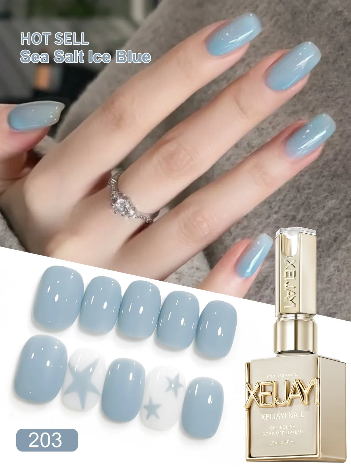 1Pc 15ML Milky White Pure Nail Polish Gel Nail Add Semi-Permanent Soak Off UV LED Construction Gel Varnish Blushimmer