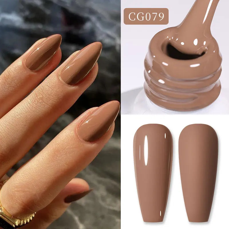 BORN PRETTY 10ml Blood Red Jelly Gel Nail Polish Halloween Nails Art Gel Polish Sheer Translucent Nail Gel for Winter Manicure Blushimmer