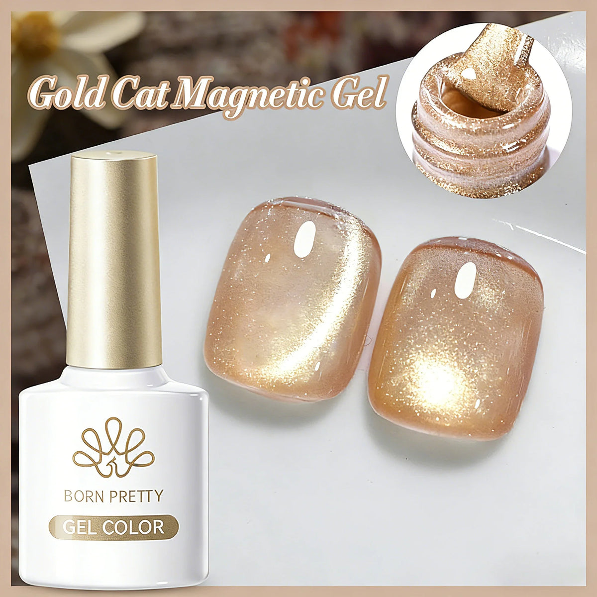 BORN PRETTY 117 Colors Cat Magnetic Gel Nail Polish 10ml Full Coverage Varnish Semi Permanent Super Gorgeous Nails Manicure Blushimmer