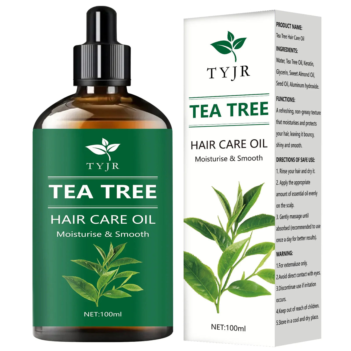 Tea tree essential oil for skin care, massage, shower, diffuser relaxing essential oil for face, body, nails, hair, eyelashes Blushimmer