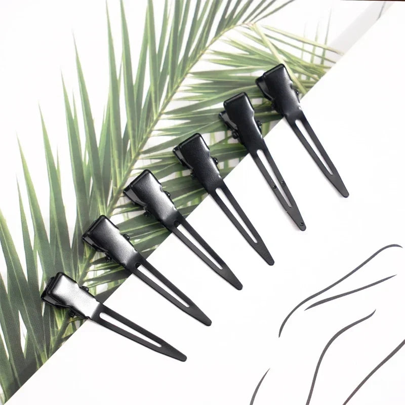 10PCS Black Duckbill Hair Clips Nonslip Alligator Hair Clips Barber Salon Styling Dying Hair Accessories Game On Interactive LLC (OnlyTenBucks.com)