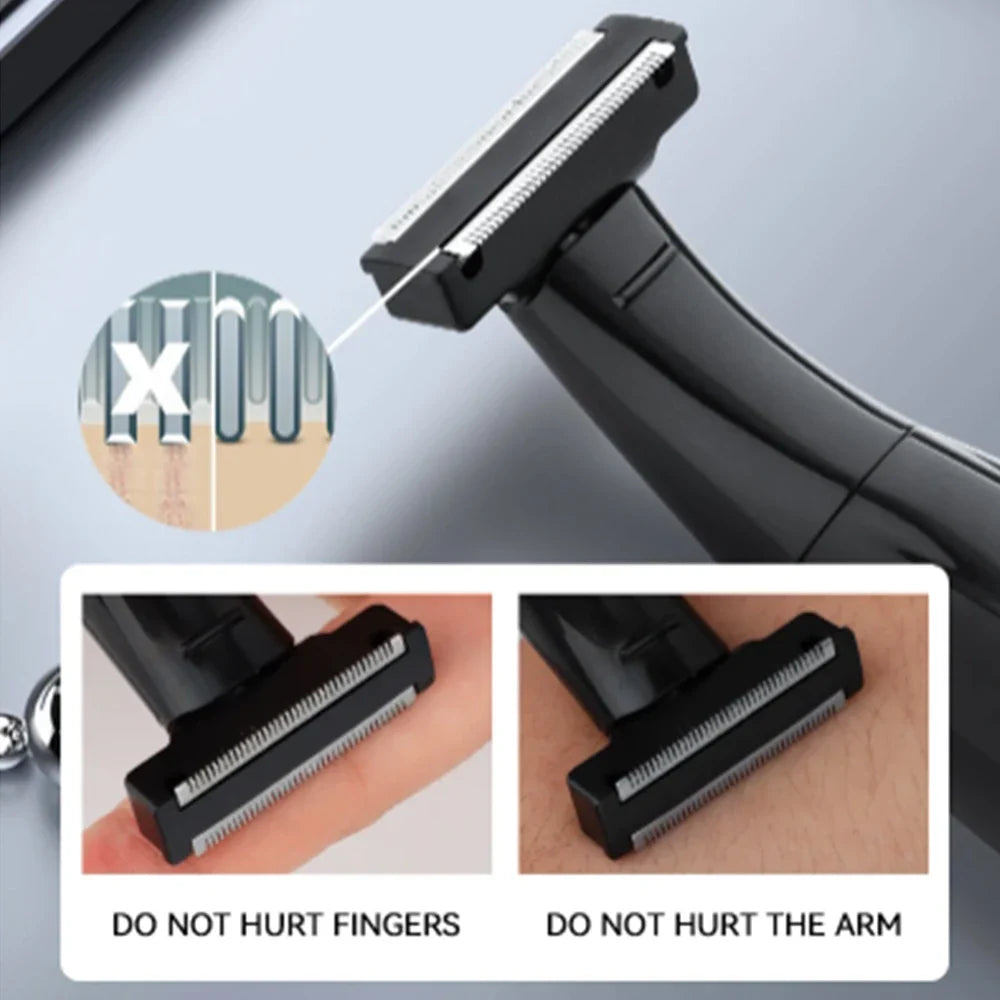 7 in 1 Shaver Men's Multifunctional Rechargeable Earbrow Nose Hair Trimmer Bikini Line Sensitive Shaver Hair Shaving Trimmer Noventix