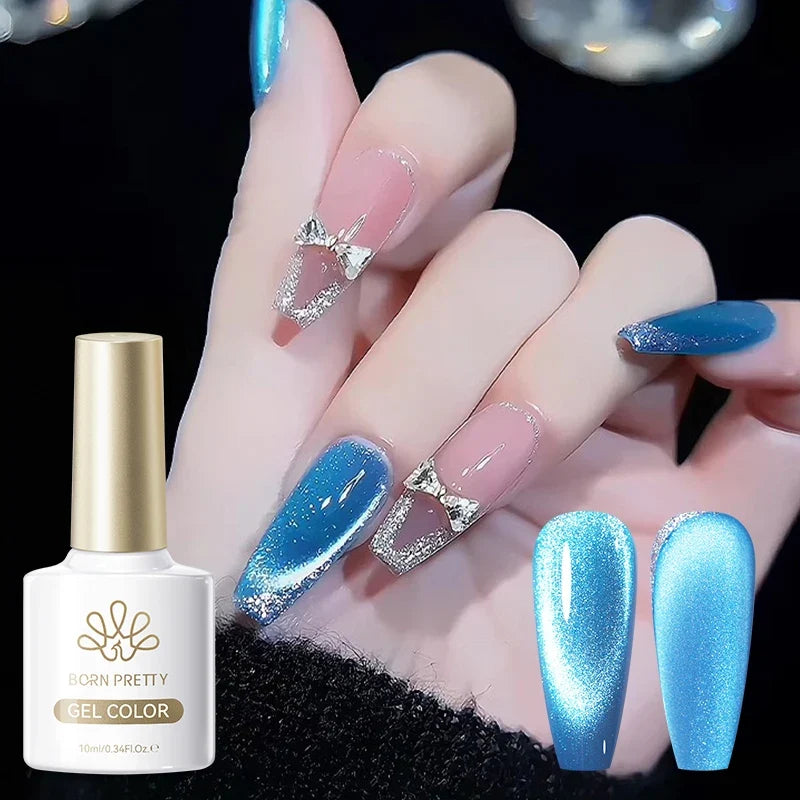 BORN PRETTY 117 Colors Cat Magnetic Gel Nail Polish 10ml Full Coverage Varnish Semi Permanent Super Gorgeous Nails Manicure Blushimmer
