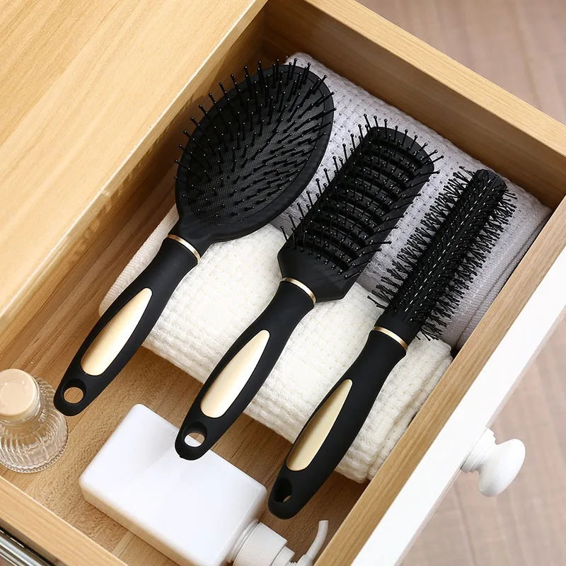 Scalp Massage Air Cushion Hair Brush Anti Tangle Detangling Comb Reduce Hair Fall Anti Static Hair Care Brush for Women Kids Men Game On Interactive LLC (OnlyTenBucks.com)