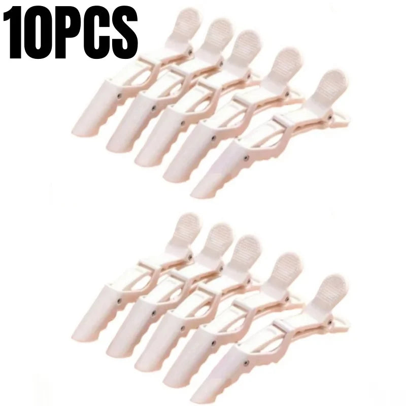 5-30Pcs Alligator Hair Clips Hairdressing Clamps Plastic Hair Claw Professional Barber Salon Styling Hairpins Hair Accessories