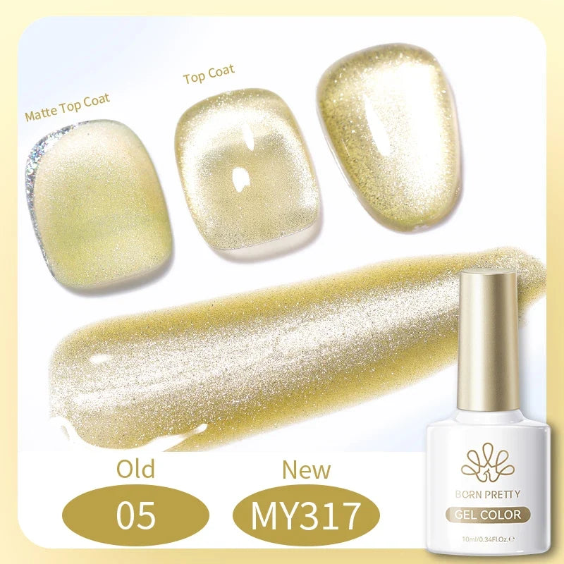 BORN PRETTY 117 Colors Cat Magnetic Gel Nail Polish 10ml Full Coverage Varnish Semi Permanent Super Gorgeous Nails Manicure Blushimmer