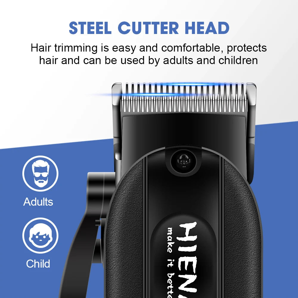 Professional Barber Electric Hair clipper LED display screen UBS charging Trimmer Powerful electric hair clipper trimmer tool Noventix