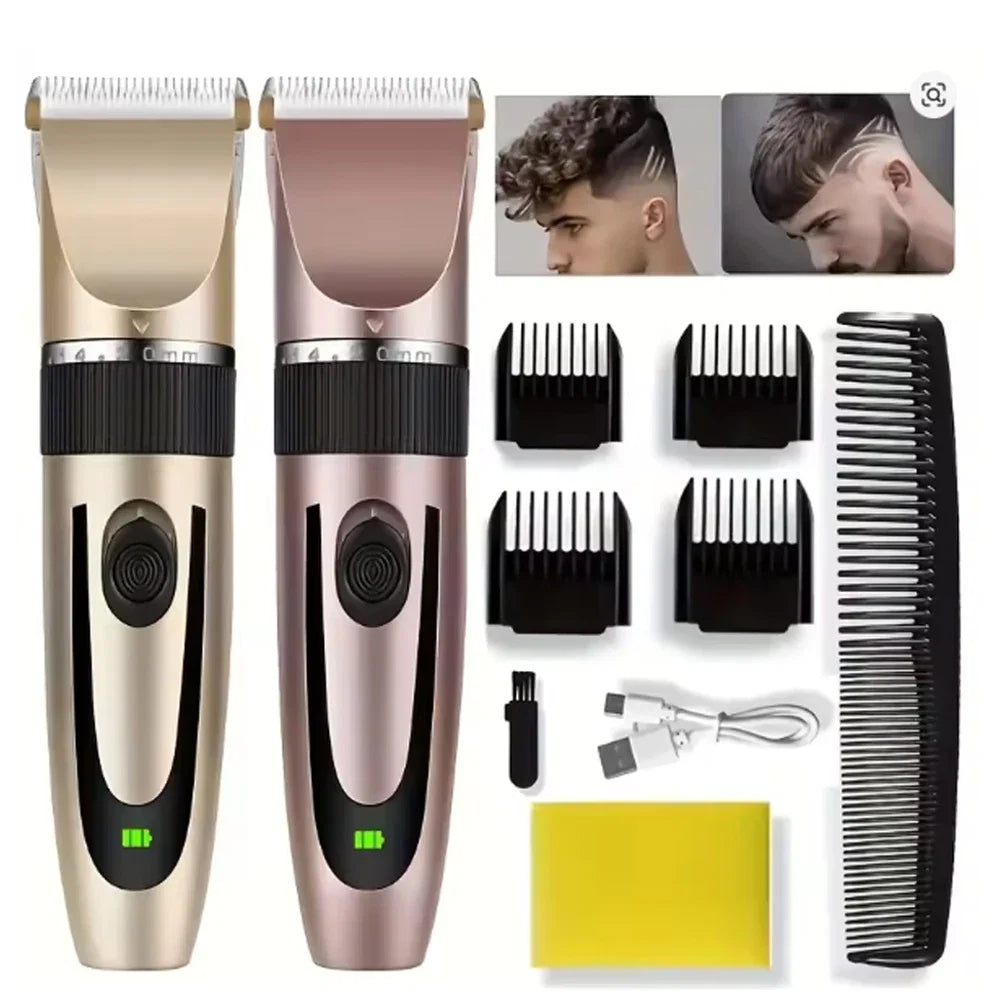 Electric Hair Trimmer Shaver Home Trimmers for Men Hair Clipper Professional Rechargeable Shavers Barber hair Cutting Machine Noventix