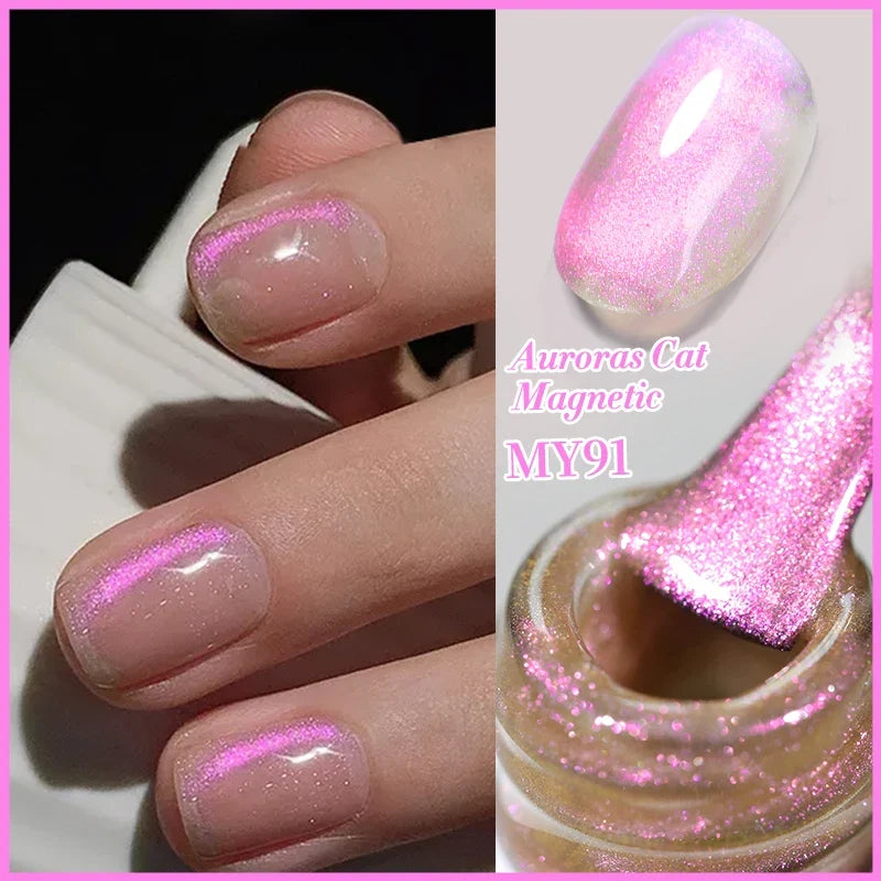 BORN PRETTY 117 Colors Cat Magnetic Gel Nail Polish 10ml Full Coverage Varnish Semi Permanent Super Gorgeous Nails Manicure Blushimmer
