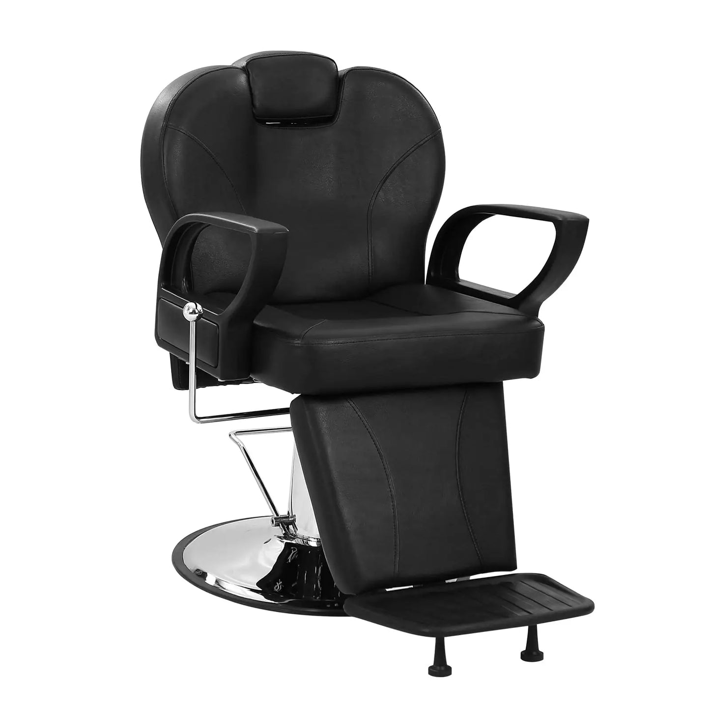 Premium Hydraulic Barber Chair 360° Swivel Reclining Salon Chair With Headrest & Footrest, 330 Lbs Max Load Vivalo
