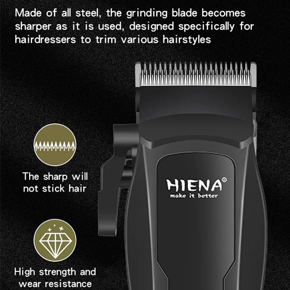 Hair Clippers for Men Professional Cordless Barber T-Blade Beard/Hair Trimmer Set Electric Razor Foil Shaver Nose Men's Hair Cut Noventix