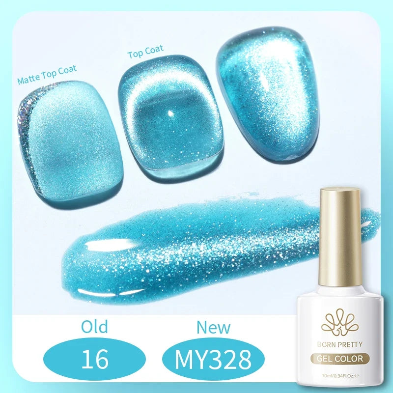 BORN PRETTY 117 Colors Cat Magnetic Gel Nail Polish 10ml Full Coverage Varnish Semi Permanent Super Gorgeous Nails Manicure Blushimmer