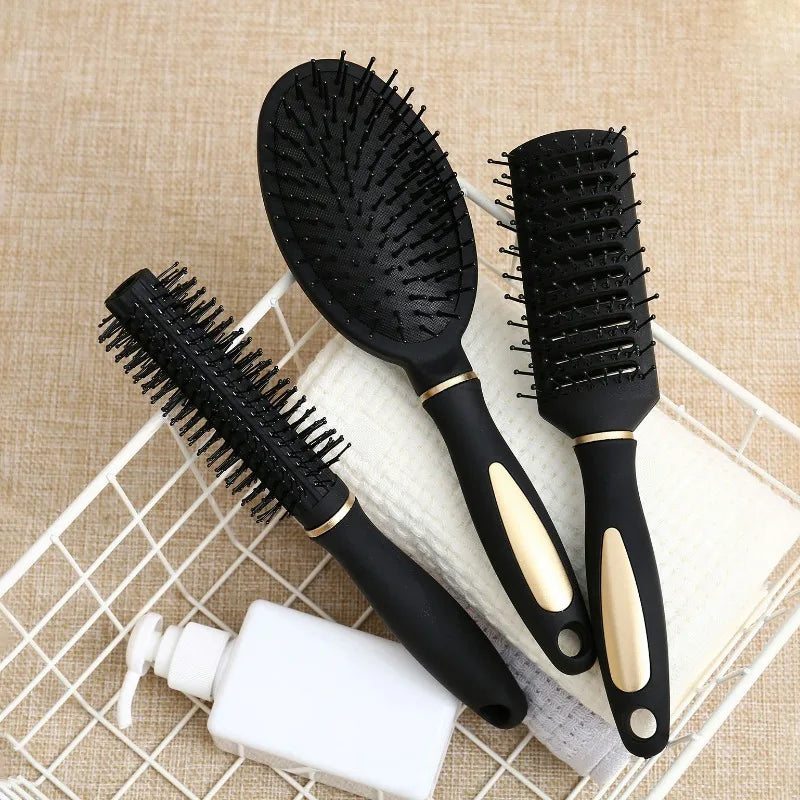 Scalp Massage Air Cushion Hair Brush Anti Tangle Detangling Comb Reduce Hair Fall Anti Static Hair Care Brush for Women Kids Men Game On Interactive LLC (OnlyTenBucks.com)
