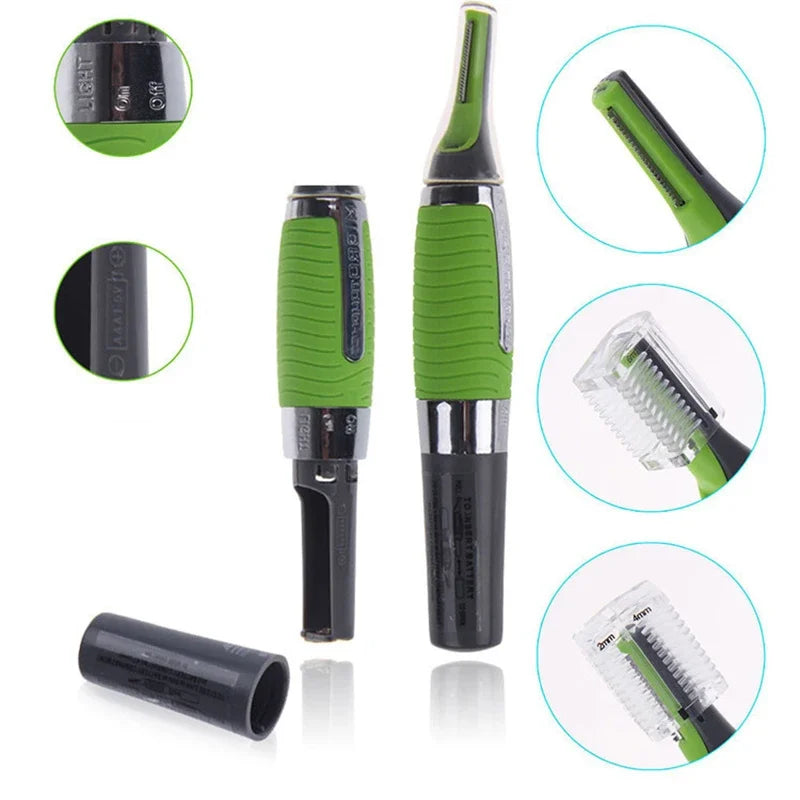 LOOTAA Electric Ear Nose Hair Trimmer for Men and Women Personal Clean Razor Shaver Removal Trimmer Face Care Hair Trimmer Tools Noventix