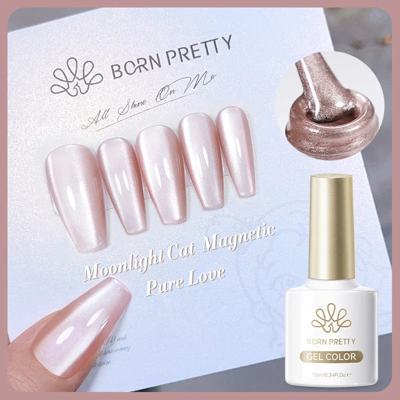 BORN PRETTY 117 Colors Cat Magnetic Gel Nail Polish 10ml Full Coverage Varnish Semi Permanent Super Gorgeous Nails Manicure Blushimmer