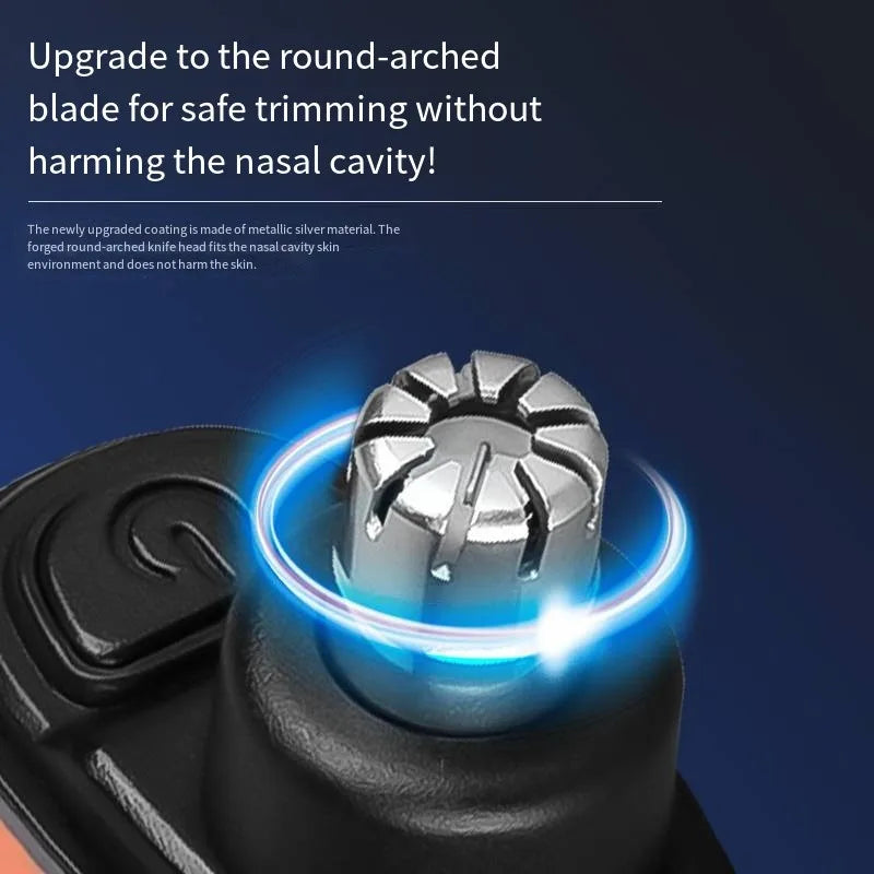 Nose Hair Trimmer Portable Mini Nose and Ear Hair Trimmer Portable Nose Trimmer Rechargeable Trimmer for Man Noventix