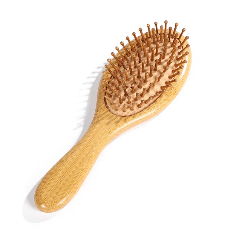 New Sdottor Wooden Bamboo Hair Brush Air Massage Comb Anti-static Scalp Combs Airbag Hairdressing Healthy Reduce Hair Loss Styli WTN Essentials