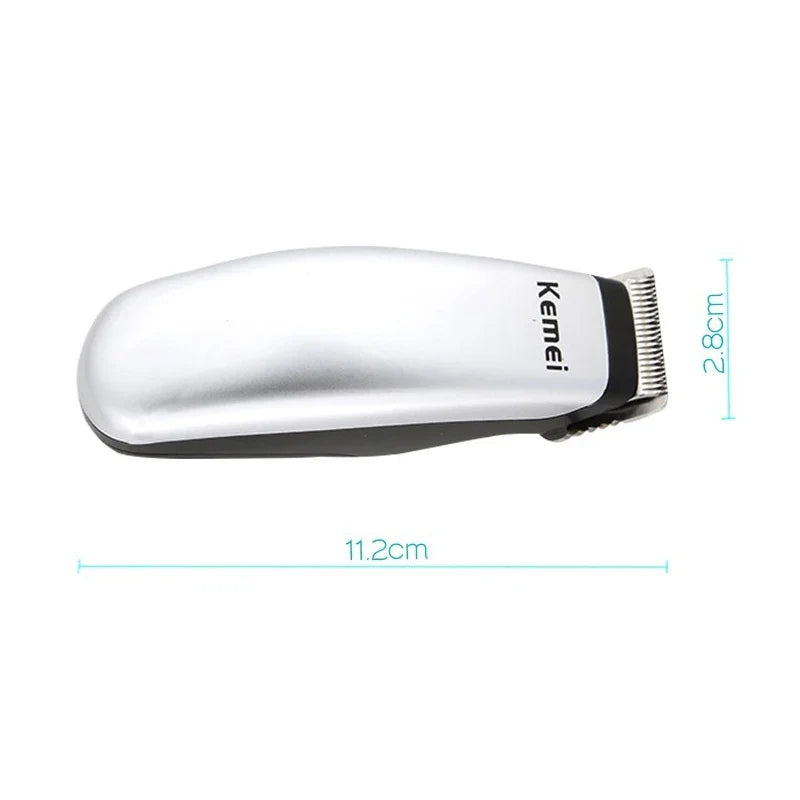 Kemei Mini Portable Hair Trimmer Cutting Machine Newly Design Electric Hair Clipper  Beard Barber Razor Men Style Tools KM-666 Noventix