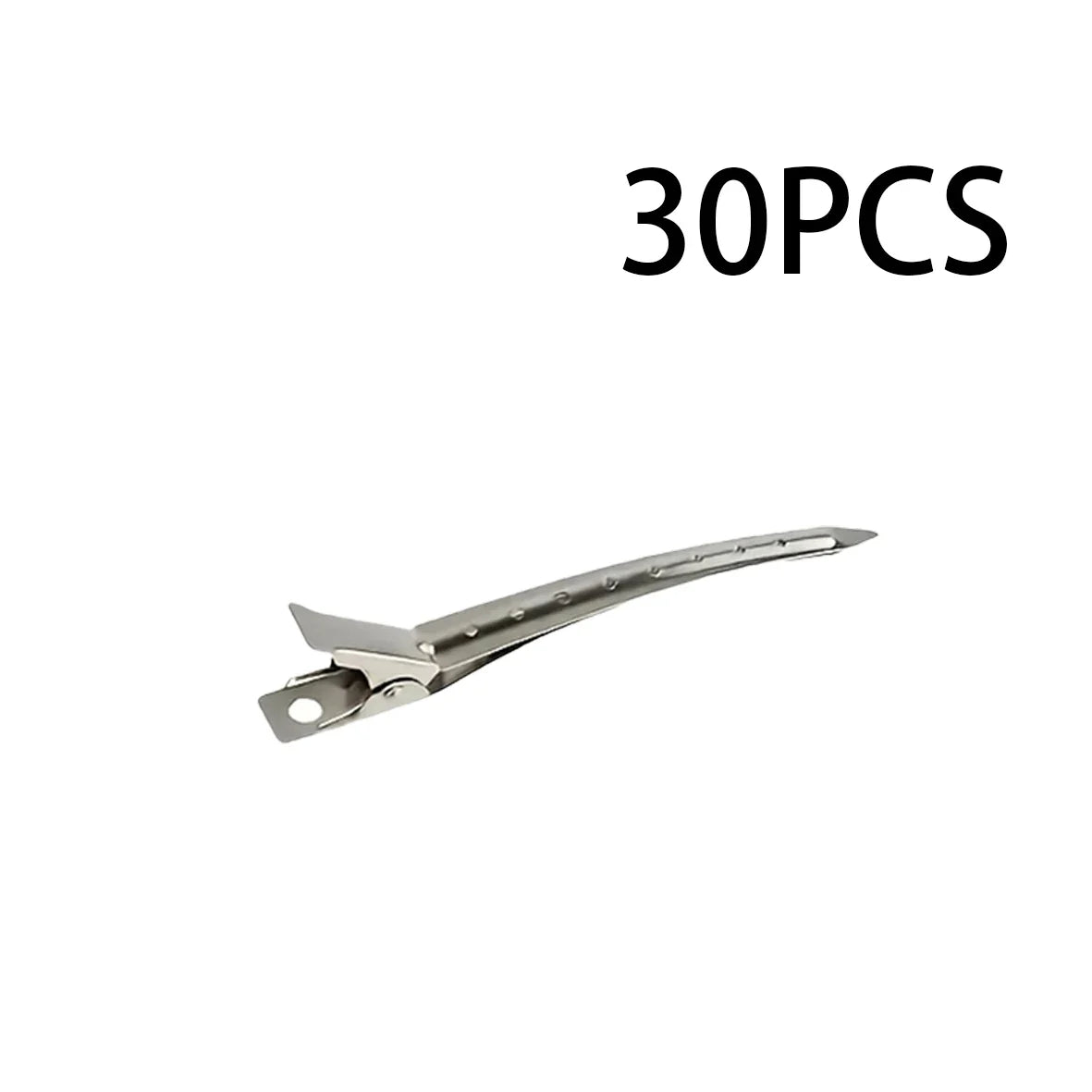 Hair Salon Hair Clips Metal Duckbill Crocodile Curling Hair Styling Clips Barber Shop Hair Positioning Clips Women Hair Clips Game On Interactive LLC (OnlyTenBucks.com)