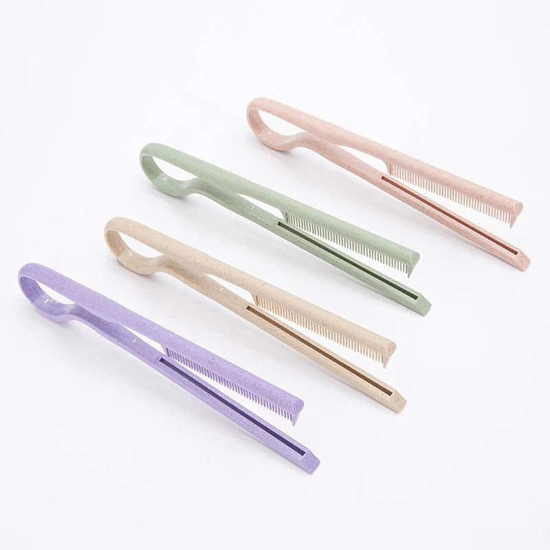 Wheat Straw V-shaped Flat Comb for Hair Straight Salon Hair Brush Straightner Hairdressing Comb Portable Mini Barber Hairbrush FLIPSTYLEZLLC