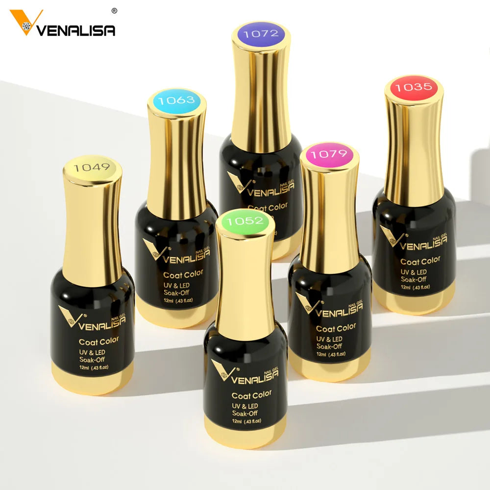 VENALISA Gel Lacquer 12ml 111 Colors CANNI Factory Nail Art Design Super Enamels DIY Soak off UV LED Organic Odorless Gel Polish Blushimmer