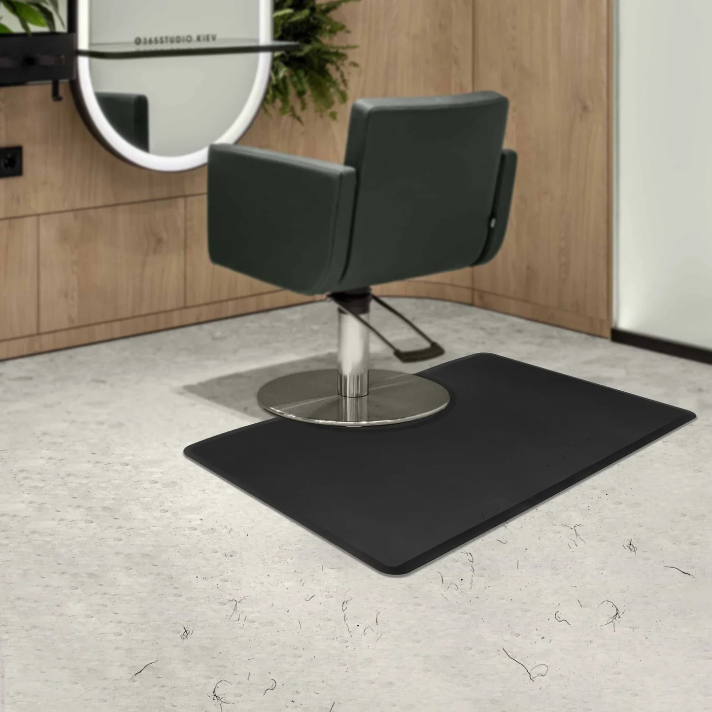 Barber Chair Mat Anti Slip Floor Pad for Hairdressers Ergonomic S And B Enterprise