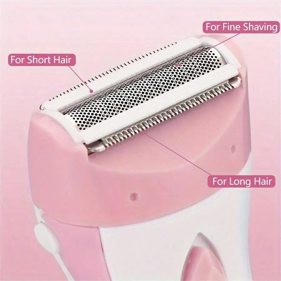 Women's Electric Razor - USB Electric Lady Shaver, Ladies Epilator Razor, Foil Shaver With Stainless Steel Blade WTN Essentials