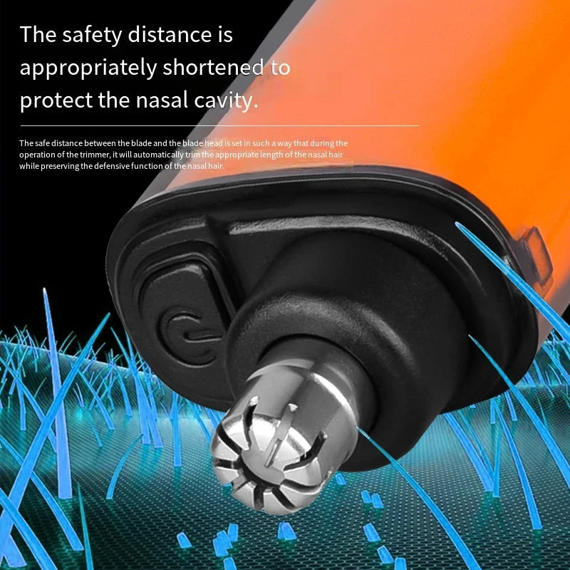 Nose Hair Trimmer Portable Mini Nose and Ear Hair Trimmer Portable Nose Trimmer Rechargeable Trimmer for Man Noventix