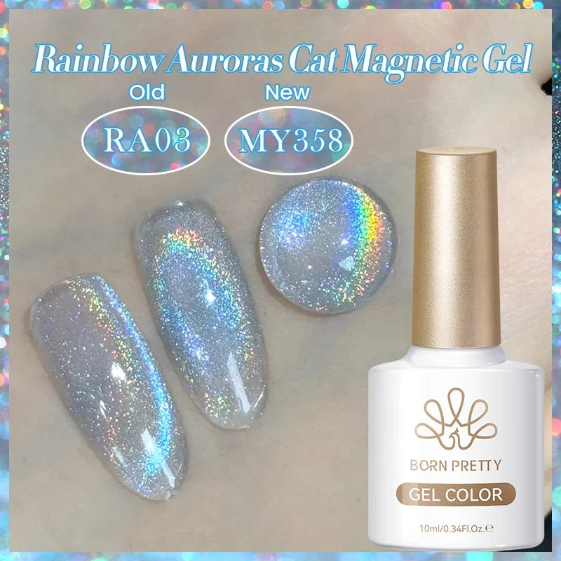 BORN PRETTY 117 Colors Cat Magnetic Gel Nail Polish 10ml Full Coverage Varnish Semi Permanent Super Gorgeous Nails Manicure Blushimmer