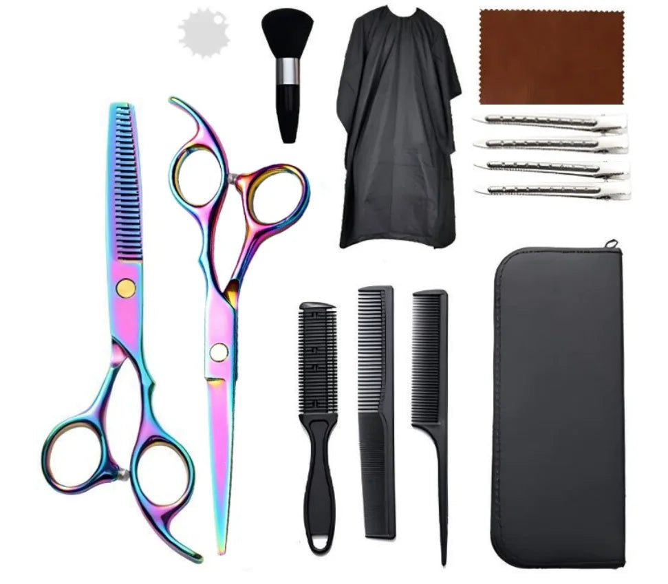 Stainless Steel Hair Cutting Scissors Set For Home Barbershop S And B Enterprise