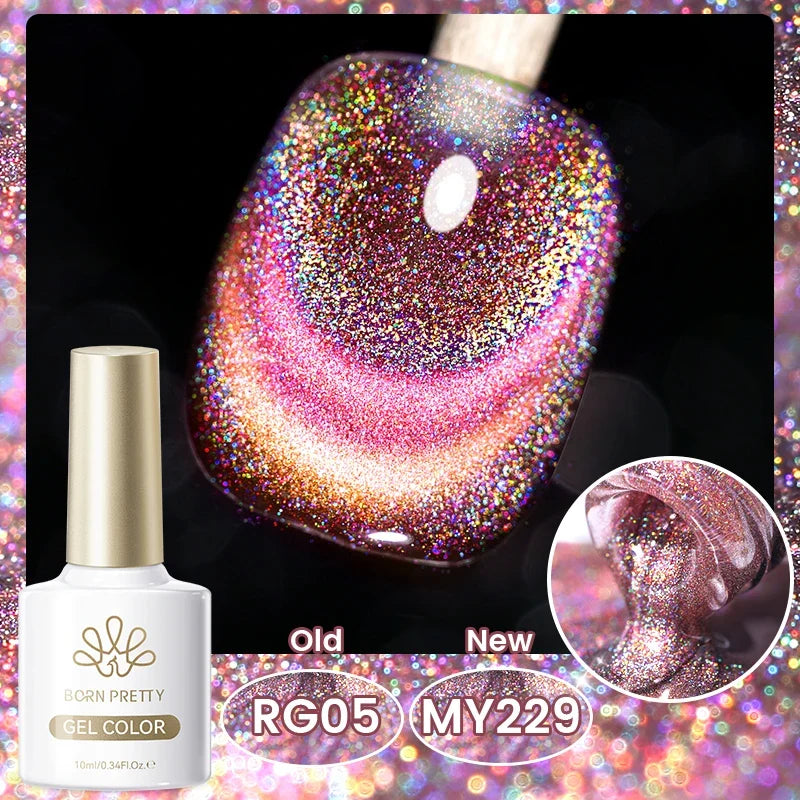 BORN PRETTY 117 Colors Cat Magnetic Gel Nail Polish 10ml Full Coverage Varnish Semi Permanent Super Gorgeous Nails Manicure Blushimmer