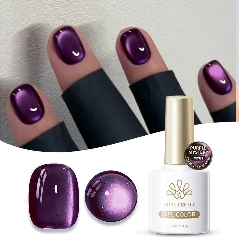 BORN PRETTY 117 Colors Cat Magnetic Gel Nail Polish 10ml Full Coverage Varnish Semi Permanent Super Gorgeous Nails Manicure Blushimmer