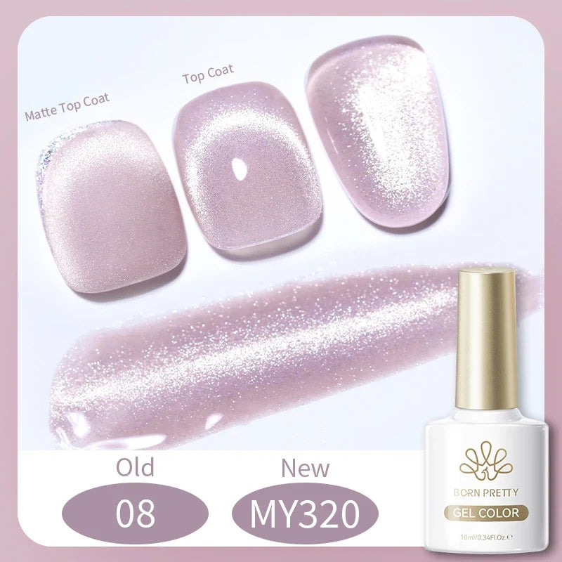 BORN PRETTY 117 Colors Cat Magnetic Gel Nail Polish 10ml Full Coverage Varnish Semi Permanent Super Gorgeous Nails Manicure Blushimmer