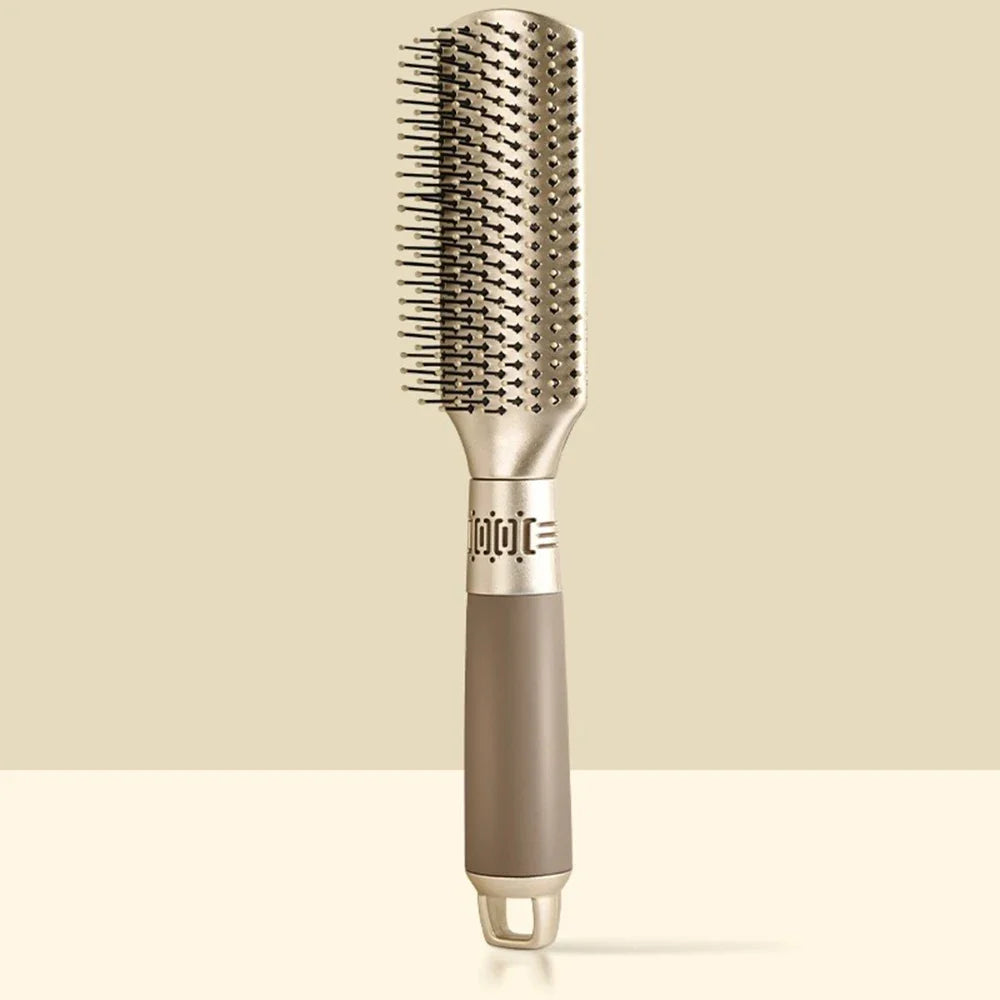 CALIYI Hair Massage Air Cushion Comb Brush Scalp Hairbrush Detangle Anti Static Salon SPA Hairdressing Styling Tool Oval Round Silcy Skin