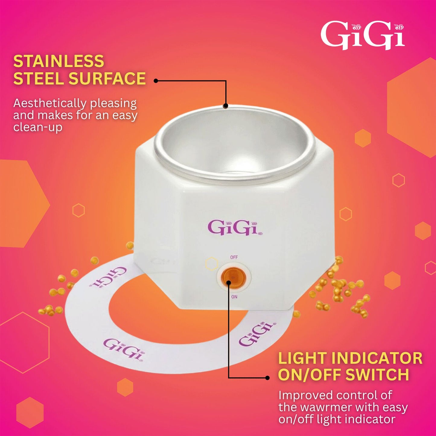 GIGI Space Saver Warmer Lunali Nail Supply