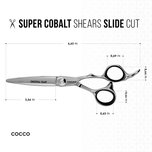 Super Cobalt 6" Sliding Cut Cocco Hair Professional