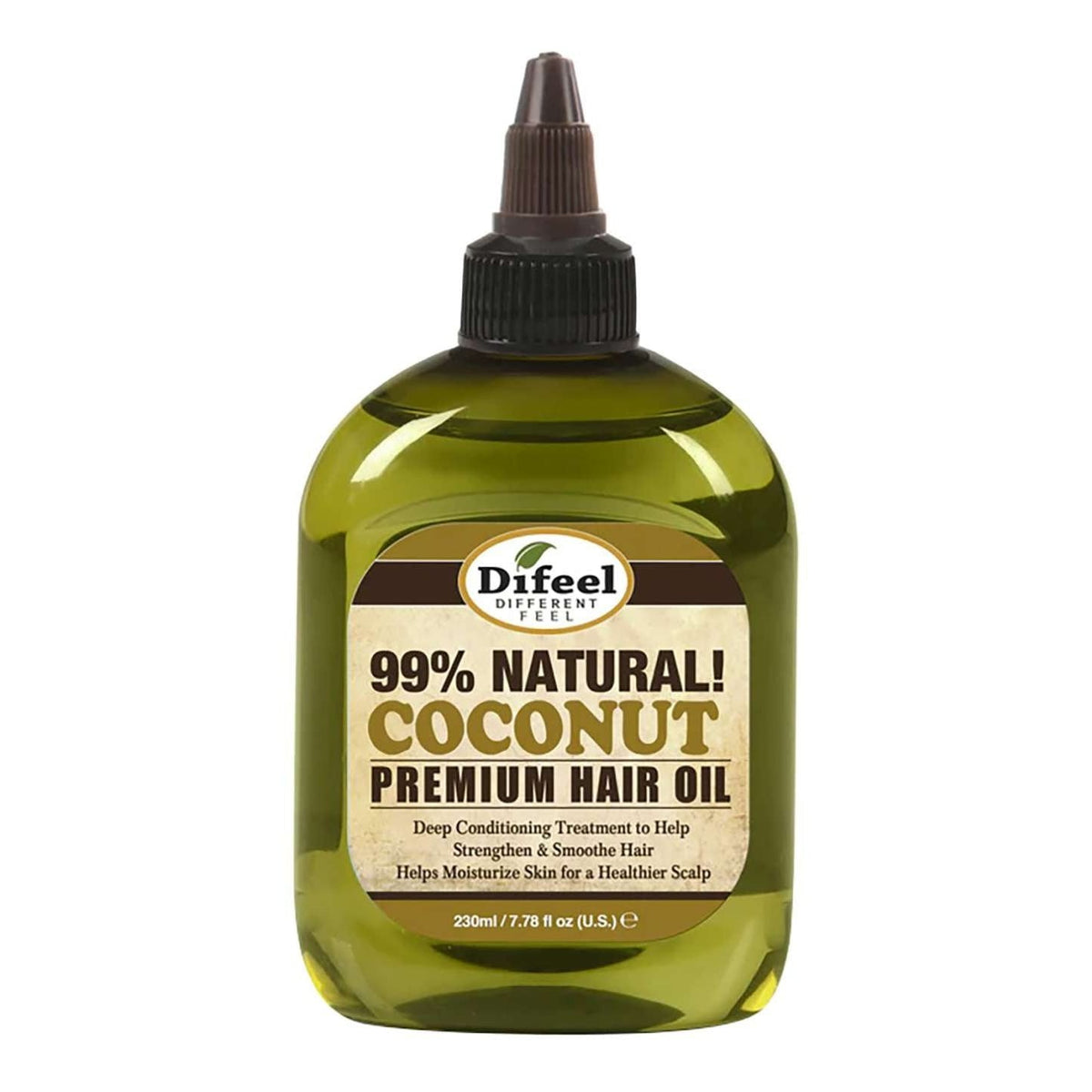 Difeel Sunflower Difeel Premium Natural Hair Oil - Coconut Oil 7.78 Oz My Beauty Site Pro