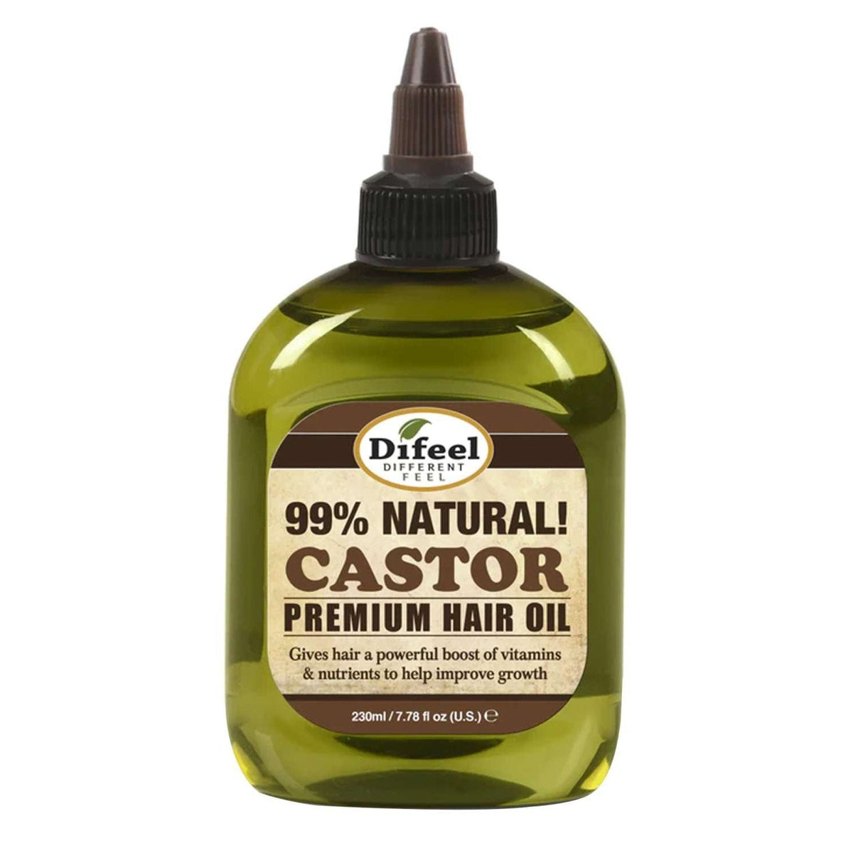 Difeel Sunflower Difeel Premium Natural Hair Oil - Castor Oil 7.78 Oz My Beauty Site Pro