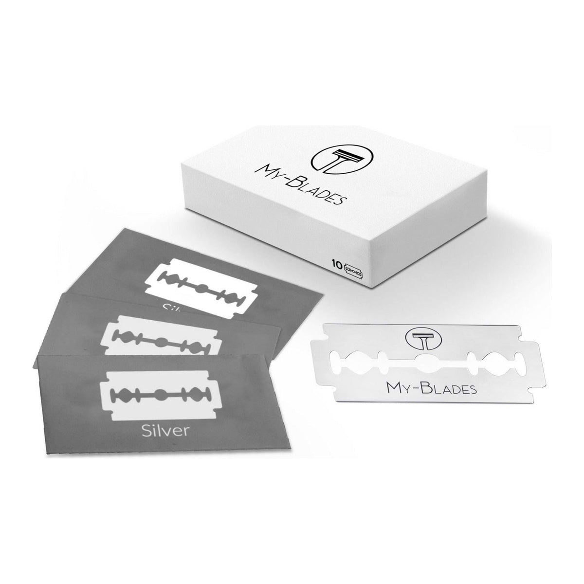 My-Blades Silver Double Edge Razor Blades 100 ct Pasteur Pharmacy