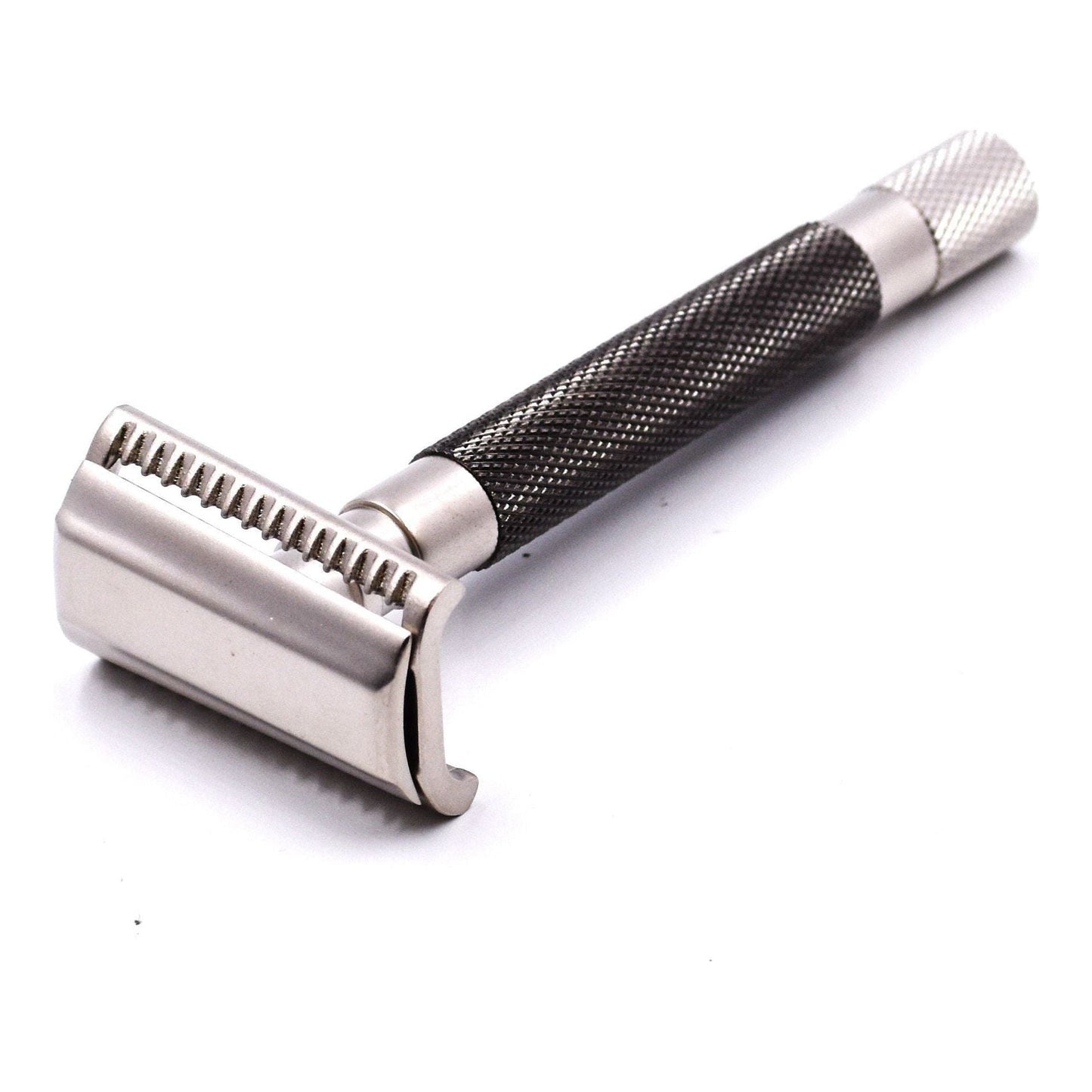 Parker 55SL-GR Graphite Semi Slant 3 Piece Safety Razor Pasteur Pharmacy