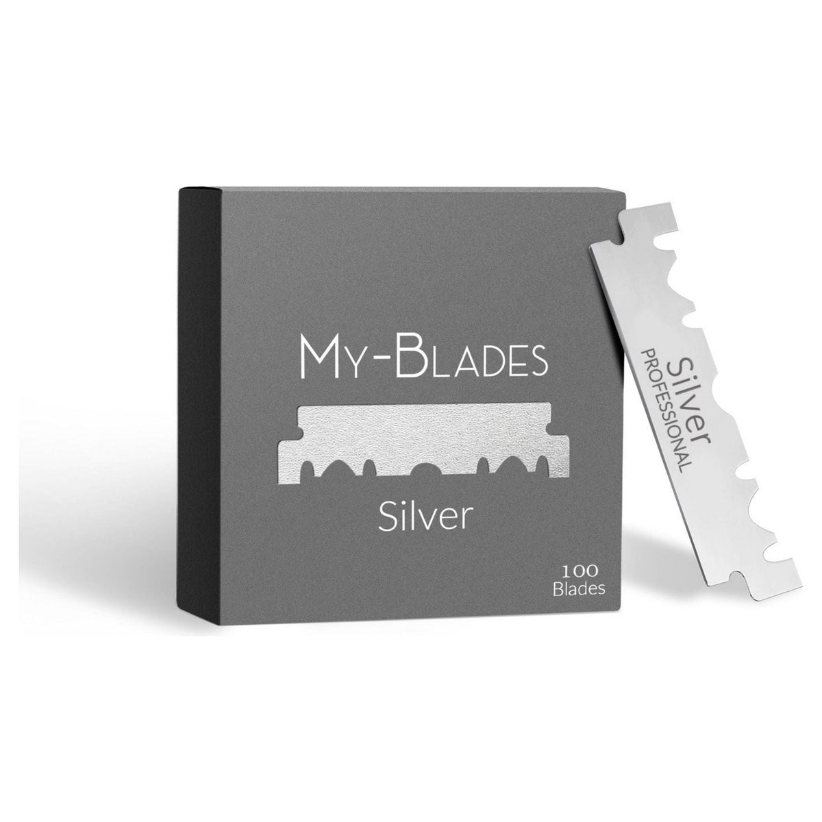 My-Blades Silver Single Edge Razor Blades 100 ct Pasteur Pharmacy