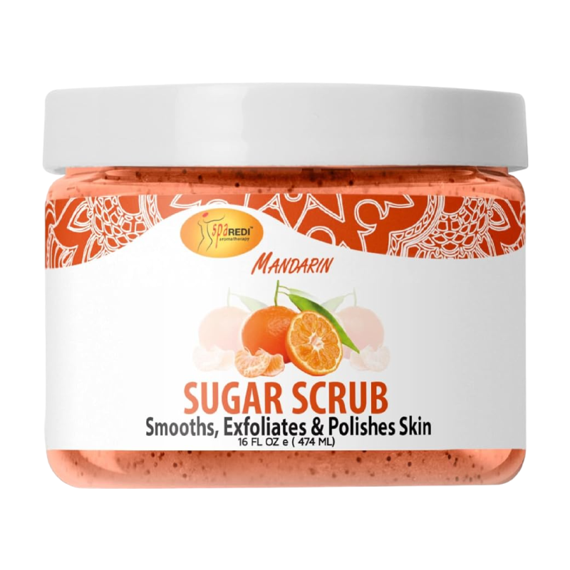 Pedi Scrub Gel 16oz - Mandarin Lunali Nail Supply