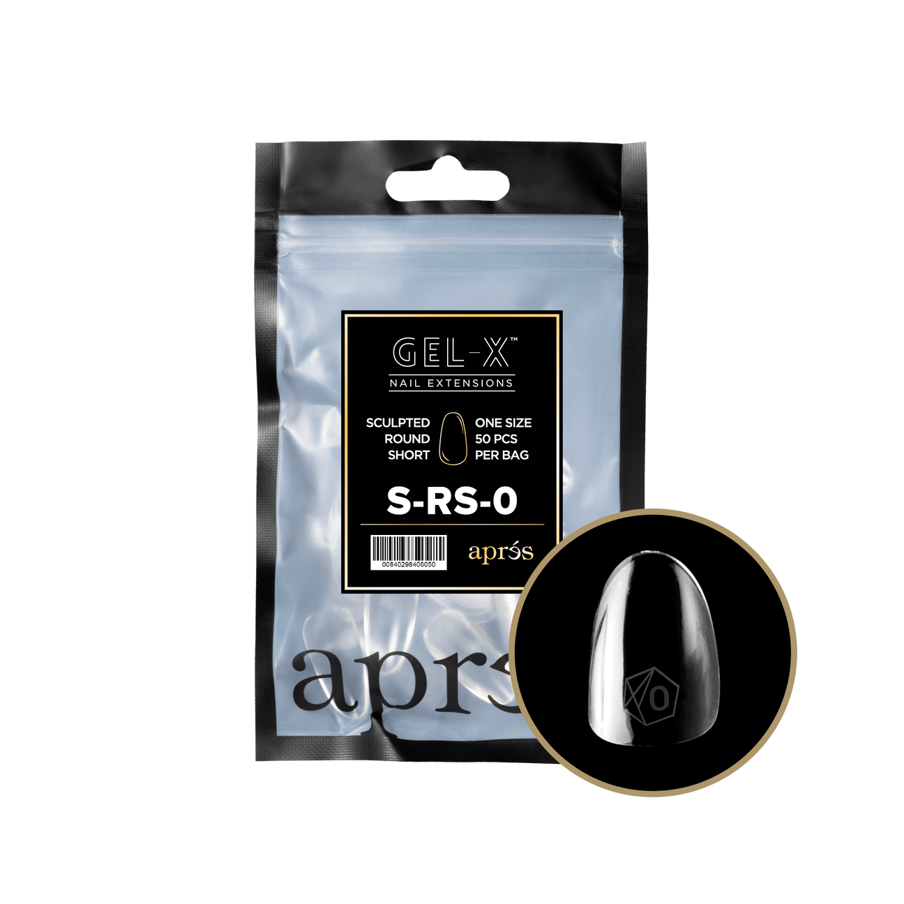 Gel-X Sculpted Round Short 2.0 Refill Bag Lunali Nail Supply