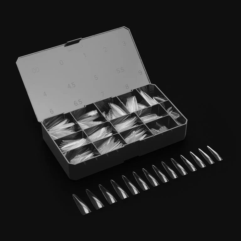 Gel-X® Sculpted Stiletto Extra Extra Long Box of Tips- Pro (420pcs) Lunali Nail Supply