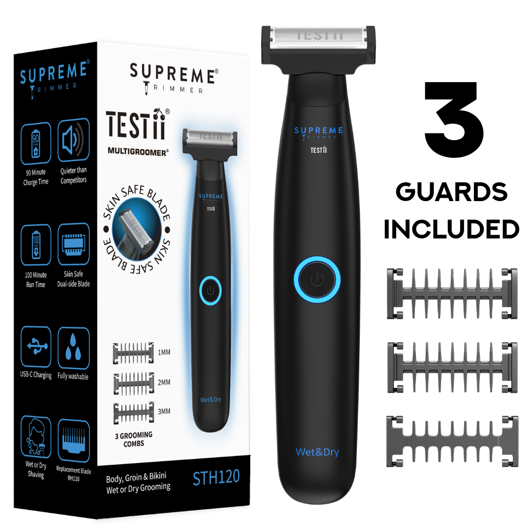 TESTii™ Body, Groin & Bikini Trimmer Supreme Trimmer