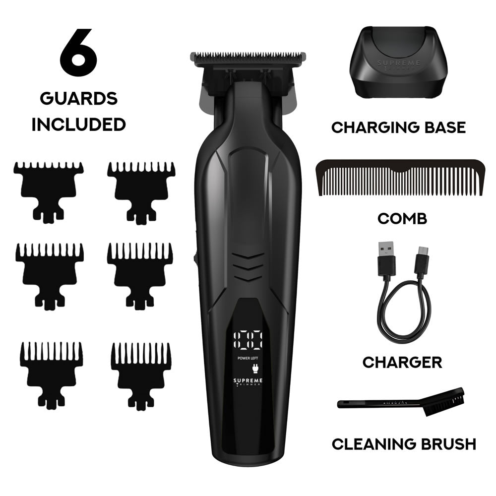 SUPREME TRIMMER VADER LITE TRIMMER - BLACK (#ST3700/BLK) N.O.S. Barber Supply