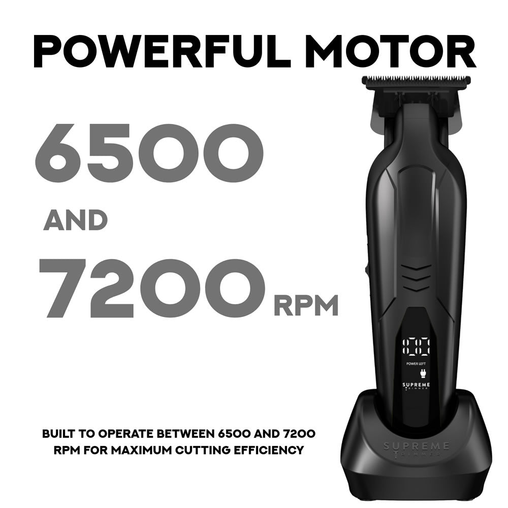 SUPREME TRIMMER VADER LITE TRIMMER - BLACK (#ST3700/BLK) N.O.S. Barber Supply